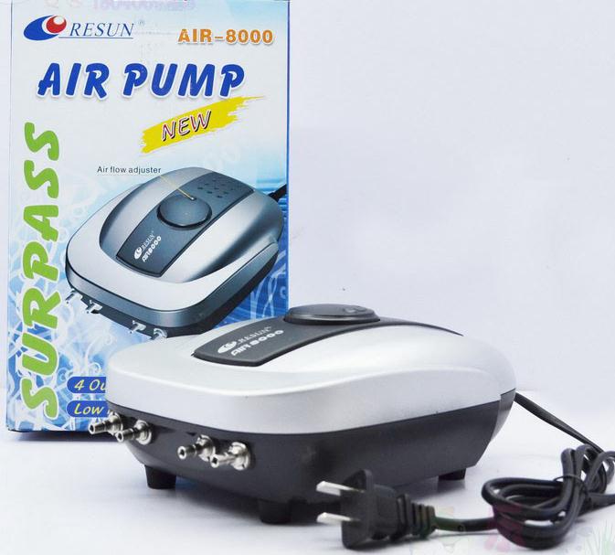 Aquarium Plant Ideas - Resun air-8000 hava pompası, kolay kurulum,