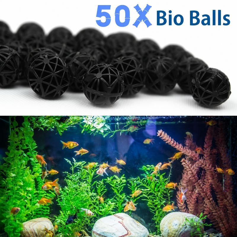 Planted Aquarium Fertilizer - 50 Adet 16mm Biyo Topları Akvaryum