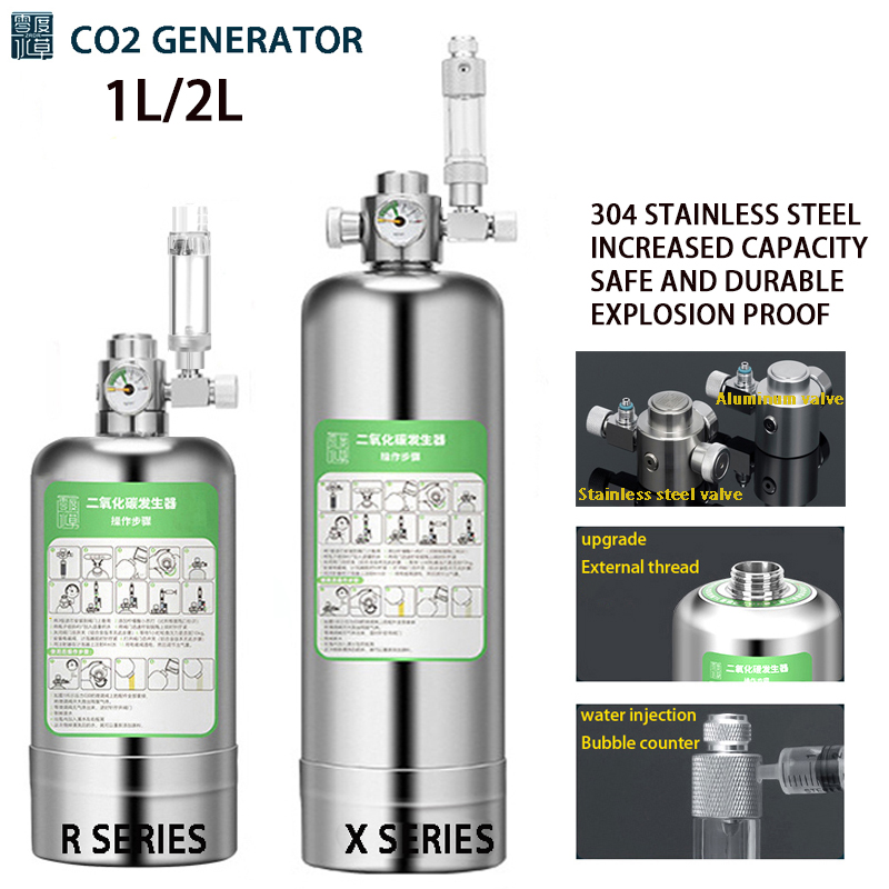 Planted Aquarium Co2 System - ZRDR Akvaryum CO2 Jeneratör Sistem Kiti