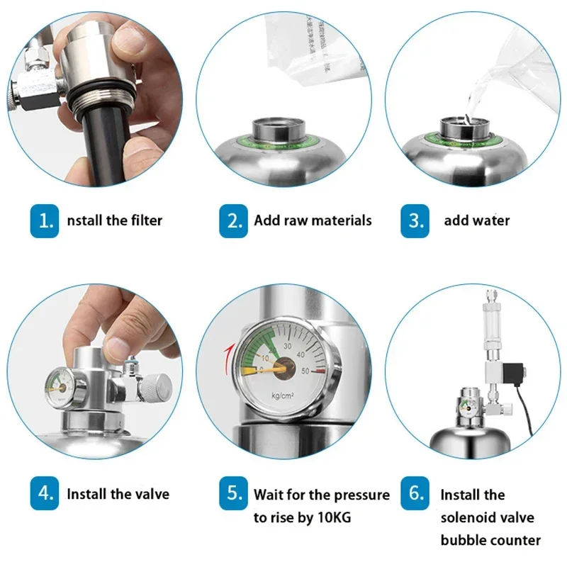 Akvaryum CO2 Jeneratör sistemi - Planted Aquarium Co2 System incelemesi ve fiyatı