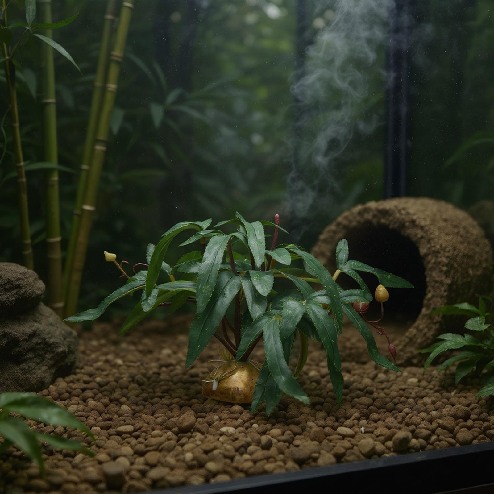 Sahte Sürüngen Bitkileri Yılan - Aquarium Planted Tank incelemesi ve fiyatı