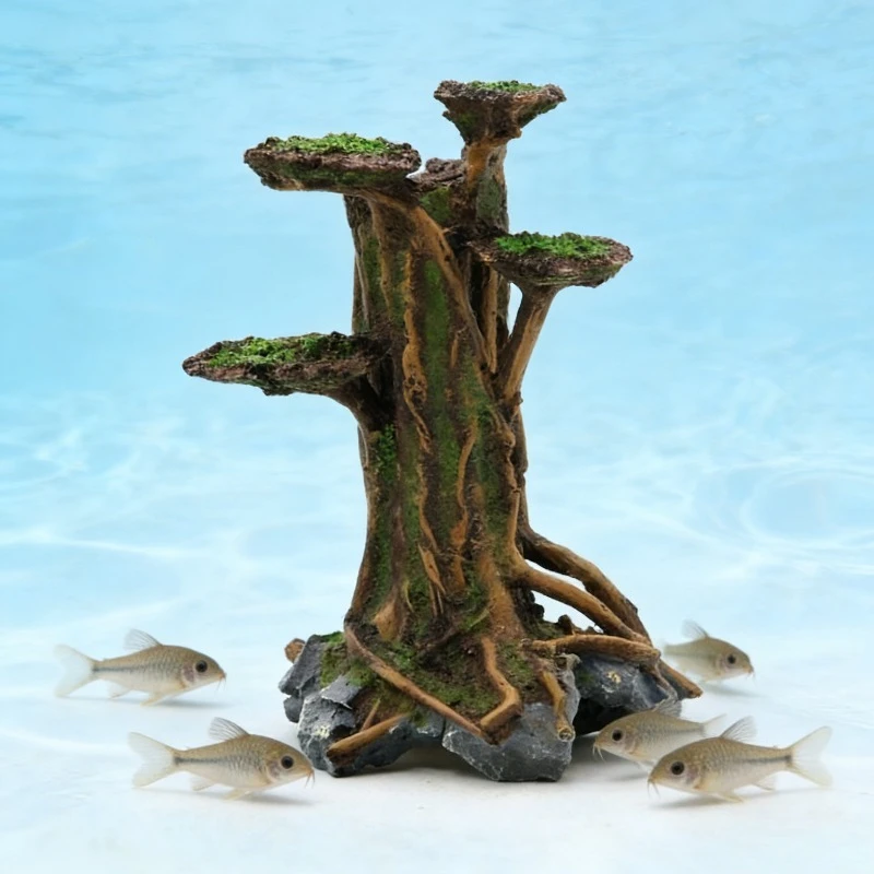 Yapay Yosun Ağacı Kök Ağacı Ak - Planted Aquarium With Driftwood incelemesi ve fiyatı