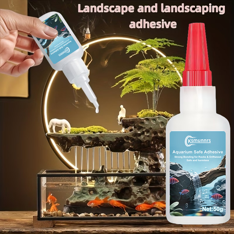 Akvaryum Peyzaj Yapıştırıcısı, - Planted Aquarium With Driftwood incelemesi ve fiyatı