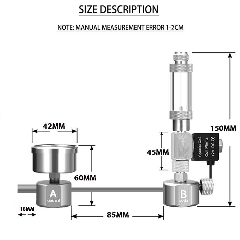 Akvaryum DIY CO2 Jeneratör Sis - Planted Aquarium Co2 System incelemesi ve fiyatı