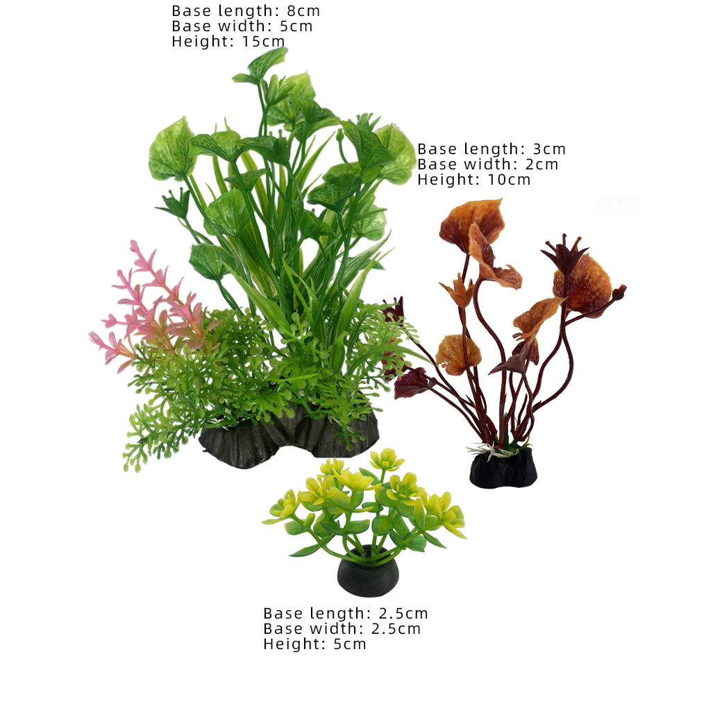 3 Adet Yapay Akvaryum Bitkiler - Planted Aquarium Yellow Water incelemesi ve fiyatı