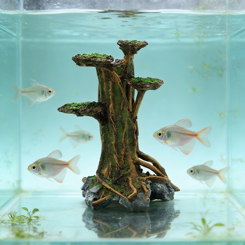 Yapay Yosun Ağacı, Akvaryum De - Planted Aquarium With Driftwood incelemesi ve fiyatı